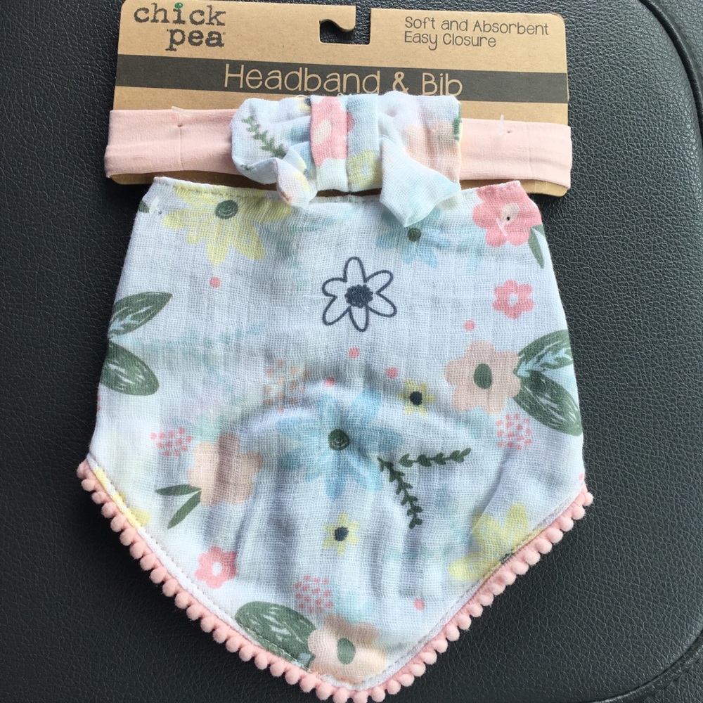 Headband and bib set